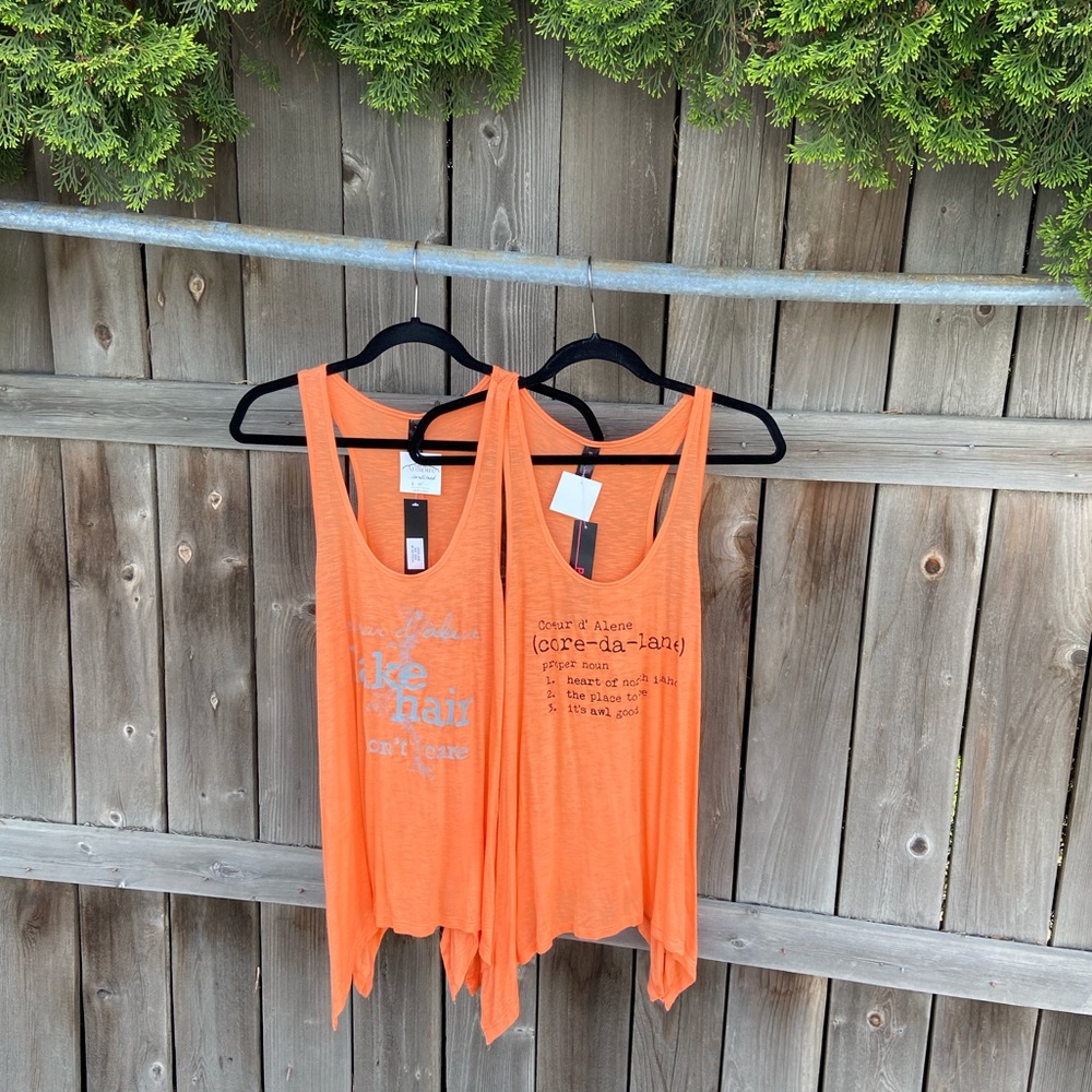 Orange CDA Printed Tanks